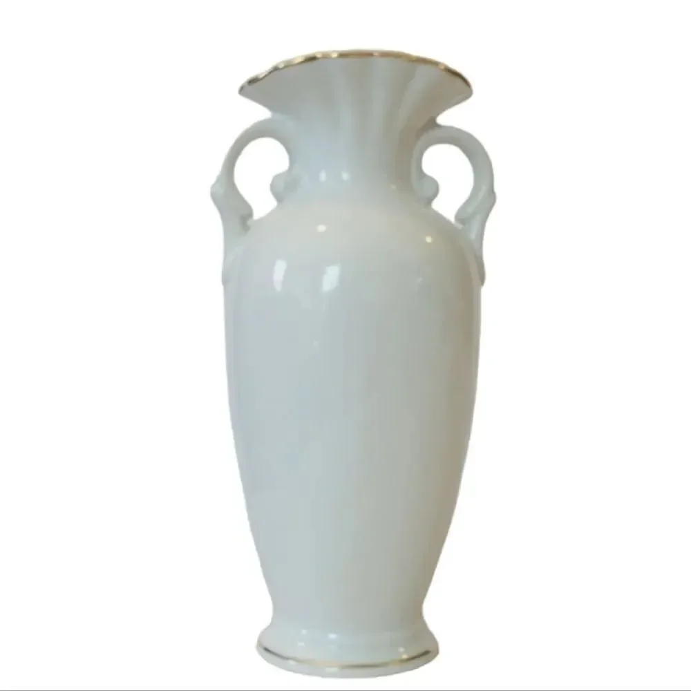 Vintage Holly Hobbie Gold Rimmed Porcelain Bud Vase Made In Japan 1973